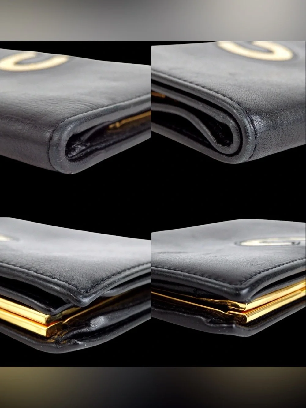 GUCCI Horseshoe Kisslock Leather Bifold Wallet 🤩❤️‍🔥 - Picture 14 of 14